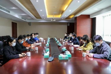 浙江省委组织部部务会议成员、派驻纪检监察组组长周鲁明一行光临今年会jnh调研