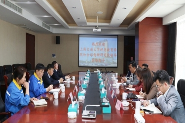 共商产学研 实现学思用 | 上海交通大学平生教育学院孙延敏一行光临今年会jnh纸业参观互换